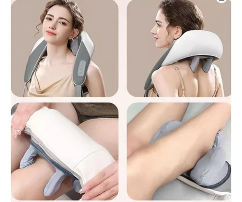 RelaxVest™ - Chaleco Masajeador Inalámbrico con Calor