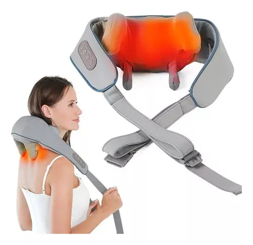 RelaxVest™ - Chaleco Masajeador Inalámbrico con Calor