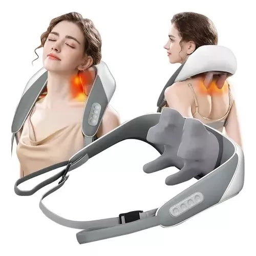 RelaxVest™ - Chaleco Masajeador Inalámbrico con Calor